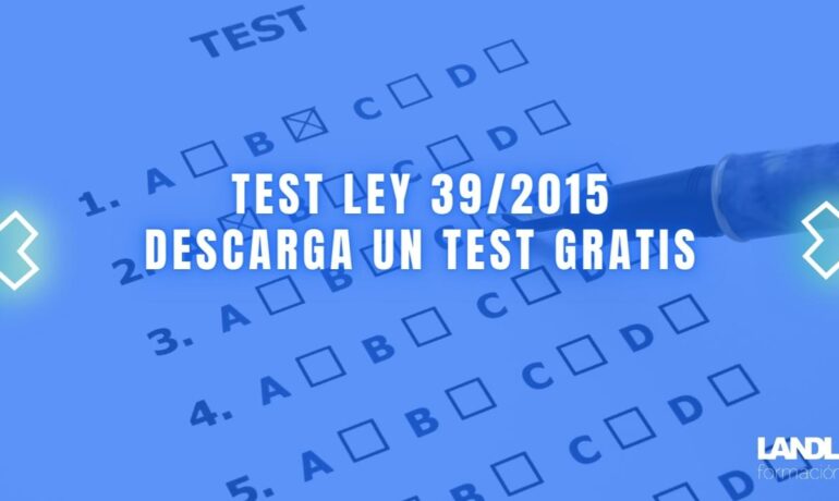 test ley 39/2015