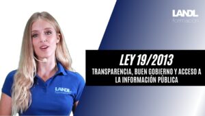 la  ley 19/2013 de transparencia